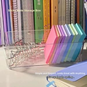Transparent Lidded Stackable Document Storage Box A4