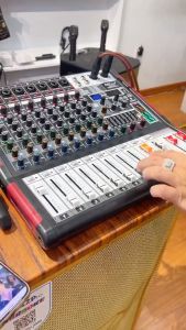 Dàn Mixer MAX 12 Kèm Micro Q02 Không Dây Cao Cấp Karaoke Hiện Đại Nhất 2024 Có Khả Năng Kết Nối Loa Kéo Amly Cục Đẩy...