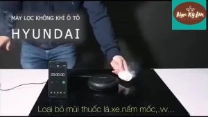 Máy lọc không khí cao cấp Huyndai dùng trên ô tô văn phòng {Hàng chính hãng - Loại lớn}