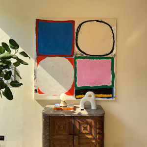 Abstract Geometric Contemporary Art Decorative Painting
