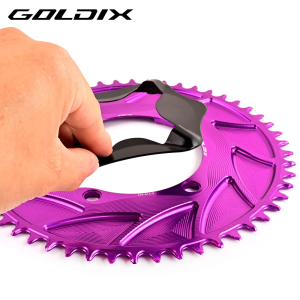 GOLDIX Aero Chainring Cover Pneumatic Crank Plate Sealing Cover Suitable for SHIMANO R9200 R8100 R7100 R7000 1X Pneumatic Cover