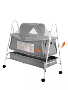 TIDEBUY Multifunctional Baby Bed With Mattress Crib Set 4 In 1 Baby Crib For Newborn With Mosquito Net Free Shipping