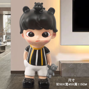 Modern Minimalist Large Living Room Sofa Side Home Decorations Moving New Home Gifts Standing Sculptures Creative Handmade Glass Fiber