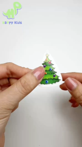 Hình dánhình xăm Giáng sinh cho bé tạm thời chống nước an toàn cho bé