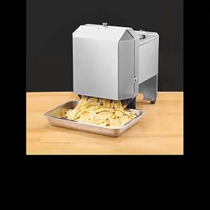 304 Stainless Steel Slicer 130 RPM 23x20cm Tray Easy to Clean for Fruits Vegetables Compact Design