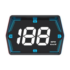 G20 HUD GPS Car Digital Speedometer Head-Up Display Universal Big Font Overspeed Alarm For All Cars Electronic Accessories