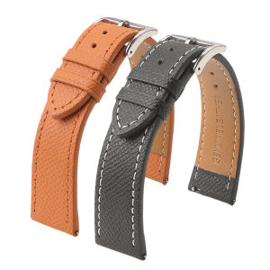 Handmade Genuine Leather Watchband 18mm 19mm 20mm 22mm Vintage First Layer Cowhide Watch Strap Bracelet Replacement for Men