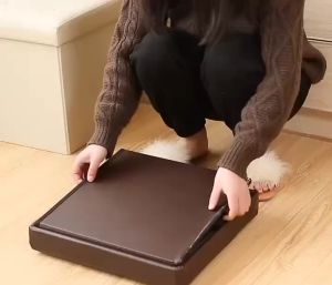 เก้าอี้สตูล สตูล สตูลพับได้ เก้าอี้เก็บของ สตูลเตี้ย เก้าอี้พับได้ กล่องเก็บของนั่งได้ โซฟาสี่เหลี่ยม