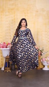Long Kurti Dress Kurti Panjang Muslim Bollywood Sinple Tops Office Wear Traditional Indian Modern Gaun Gown Plus Size