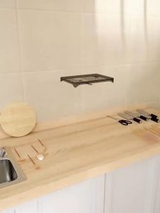 Kitchen dish rack | Multifunctional dish rack with drainer | Household countertop dish rack | Rak Pinggan Mangkuk