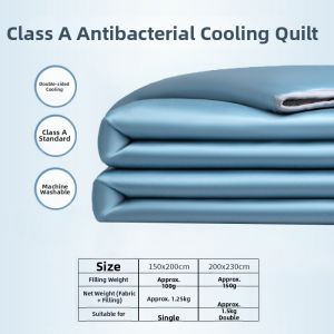 KAMONI | Cool Feeling Ice Silk Summer Thin Blanket Set