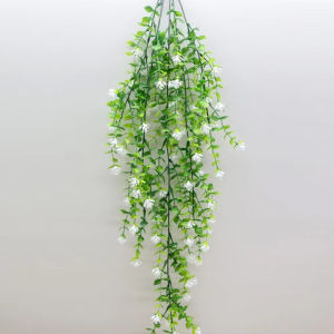 Artificial Plant Plastic Eucalyptu Camellia Home Vase Decoration Outdoor Garden Wedding Bride Wreath Bouquet Accessory DIY Gift