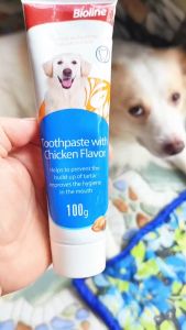 100g Bioline Toothpaste All Stages Adult Puppy Toothpaste Clean Teeth Pet Essential