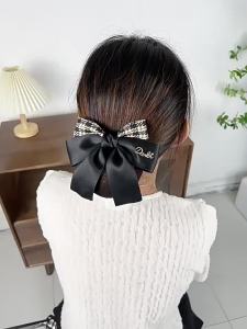 Vocational Nurse Airline Stewardess Hair Net Pocket Accessories Elegant Hair Bow Work Hairpin〔CC55〕