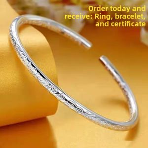 Buy One Get Three Free Elegant Starry Sky Bracelet for Elderly Women Versatile Gift for Mom Simple Polished Finish Customizable