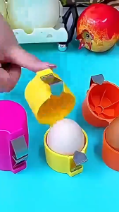 Egg Topper Shell Cutter Raw Egg Cracker Separator Filter Opener Kitchen Supplies