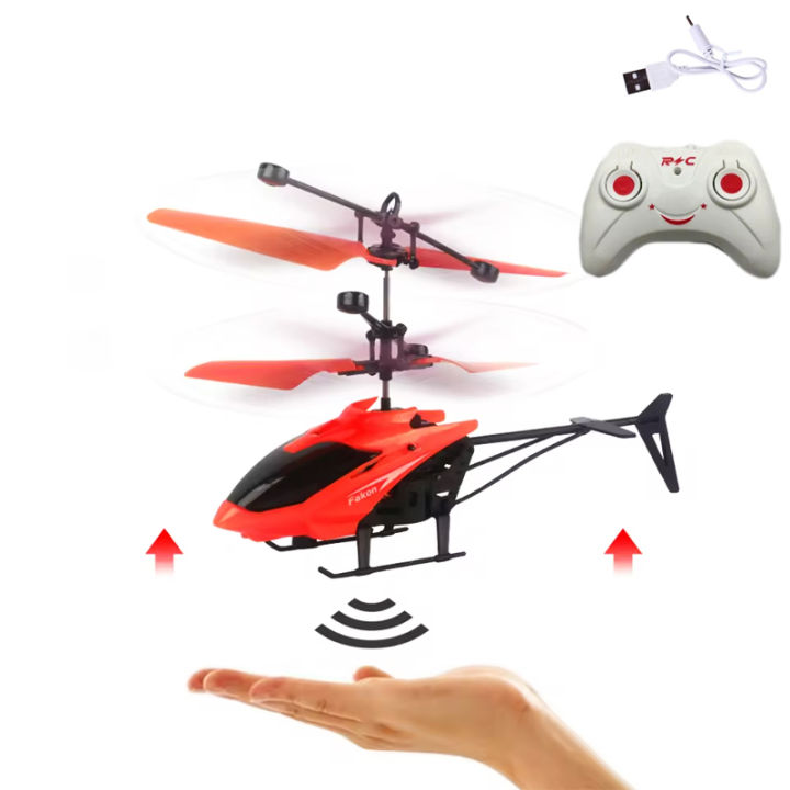 Mini Simulation Aircraft Gesture Induction Flying Vehicle Flight Rc