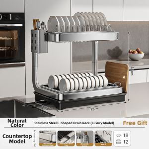 Stainless Steel Water Drying Storage Rack