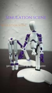 ＜1105＞ Cross-Border  13 Doll Movable Joint Third Generation Dummy Hand Toy DIY Assembled Dummy Decompression