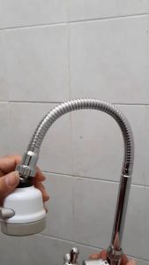 LIONESS Kran Cuci Piring Fleksibel Kepala Shower Hemat Air 3 Mode Pancuran Air Baling high Quality Kran wastafel