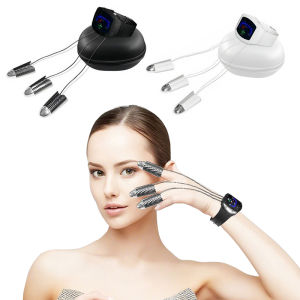 Máy Nâng Cơ Mặt Làm Săn Chắc Cổ Bằng Vi Dòng Điện Golden Finger Máy Làm Đẹp EMS Trẻ Hóa Da Máy Massage Toàn Thân Dùng Tại Nhà