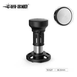 JUSTINLAU | JUSTINLAU Impact Espresso Tamper for 51/53.35/58.35mm Portafilter Coffee Powder Dispenser Spring-Loaded Constant Force Tamper