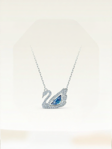 Swarovski | Anniversary Swan Pendant Necklace