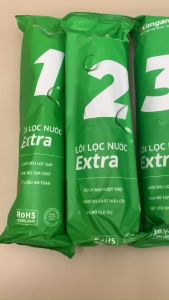 Combo 9 Lõi Lọc 123RO56789 KANGAROO (123 Màng RO50GPD Nano Ceramic Alkaline Maifan ORP) Kèm Cút Nối Nhanh (Combo cho KH đang dùng lõi chức năng vặn ren cũ)