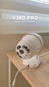 V380 Pro Q8 P2 CCTV Camera 1080P PTZ HD 1080P IP Camera Outdoor IP65 Waterproof 4X Digital Zoom Night Vision Video Security Alarm Wireless 2.4Ghz WiFi 2 way Audio AI Human Detection Security Camera