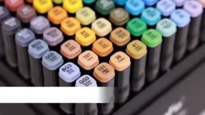 120 Colors Marker Alcohol Markers Set Color Pen Art Marker Pen Highlighter Pen Set Coloring Set
