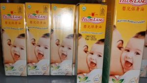 Minyak Telon Cap Lang Caplang untuk Bayi Anak Anak Menghangatkan Menenangkan Mencegah gigitan nyamuk