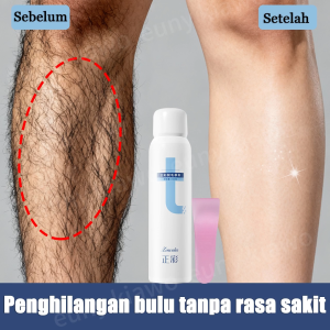 Mousse Penghilang Bulu 150ml   Penghilangan bulu cepat  Dapat digunakan pada ketiak kaki dan area intim  Menembus lebih dalam ke akar rambut untuk mencegah pertumbuhan   kembali  Formula tidak menyebabkan iritasi  Cocok untuk pria dan wanita