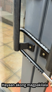 Glass Door U-lock Anti Cutting Solid High Carbon Steel For Storefront Shop Long Lock With 3 Keys