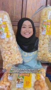 Dorokdok Dudung 300gr Rasa Ori Asin Halal | Kerupuk Rambak Kulit Sapi Asli Enak dan Gurih
