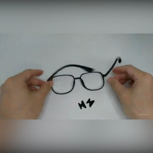 evo Dandan English Version Anti Slip Silicone Nose Pad of Glasses Self Adhesive For Spectacles Sunglass