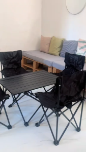 Northhike Camping Table Picnic Table Portable Table Camping Equipment Table and Chair Set Multifunction Outdoor Folding Tables Camping Chair and Table Set