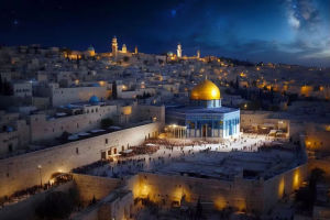 Al-Aqsa Mosque Jigsaw Puzzle 500/1000/1200/2000PCS Religious Scene Focus Activity Leisure Time Gift Frameless