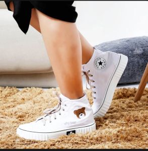 SEPATU SNEAKERS WANITA DEWASA/SEPATU FASHION SPORT PANDA