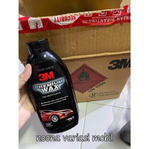 3M Premium Wax Pengkilap Body Motor Mobil Poles 350ml