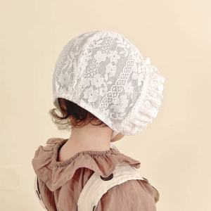 Summer Thin Breathable Baby Hat Lace Cute Princess Baby Girl Sun Hat out Sun Protection Hat