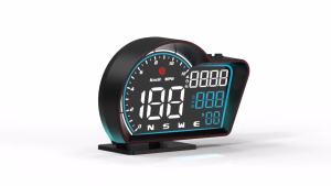 RYSJM | G16 GPS Head Up Display Digital Car Speedometer With Safe Driving Overspeed Alarm MPH KMH Electronics Accessories For All Cars