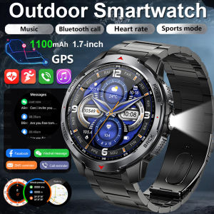 T-Rex3 Ultra 1100mAh Battery Smart Watch Men Compass Bt Call 3ATM Waterproof Sports tracker Outdoors Military Smartwatches New
