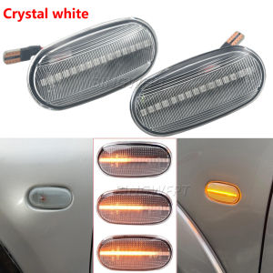 2xCar LED Turn Signal Lamp For Mitsubishi Triton L200 2005-2015 Pajero Montero Sport Nativa 2008-2016 Side Marker Blinker Light