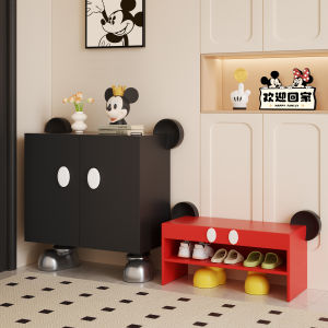 MR ART | Shoe Storage & Changing Stool Shoe Cabinet