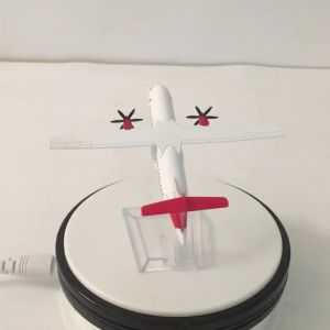 2025JASON TUTU 16cm Aero Mongolia Fokker F50 Airplane ERJ145 Airways Airplane Model Plane Diecast Metal 1/400 Scale Planes