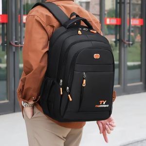 1 Pc Mens Backpack Large Capacity Waterproof Casual BackpackAdjustable Computer Backpack Mini Backpack School Bags