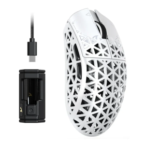ATTACK SHARK | ATTACK SHARK R5 Ultra 39g Carbon Fiber Wireless 8K PAW3950MAX Gaming Mouse 8000Hz Wireless Polling Rate DPI up to 42000