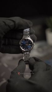 Jam Tangan Wanita Alba Fashion AH7EA5X1 Blue Dial Silver Stainless Steel Strap