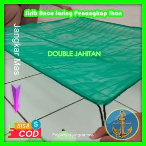 Jangkar Mas - Sirib Anco Jaring penangkap ikan udang berbagai ukuran siap pakai