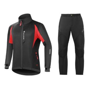West Biking | Fleece Thickened Thermal Windproof Cycling Suit
